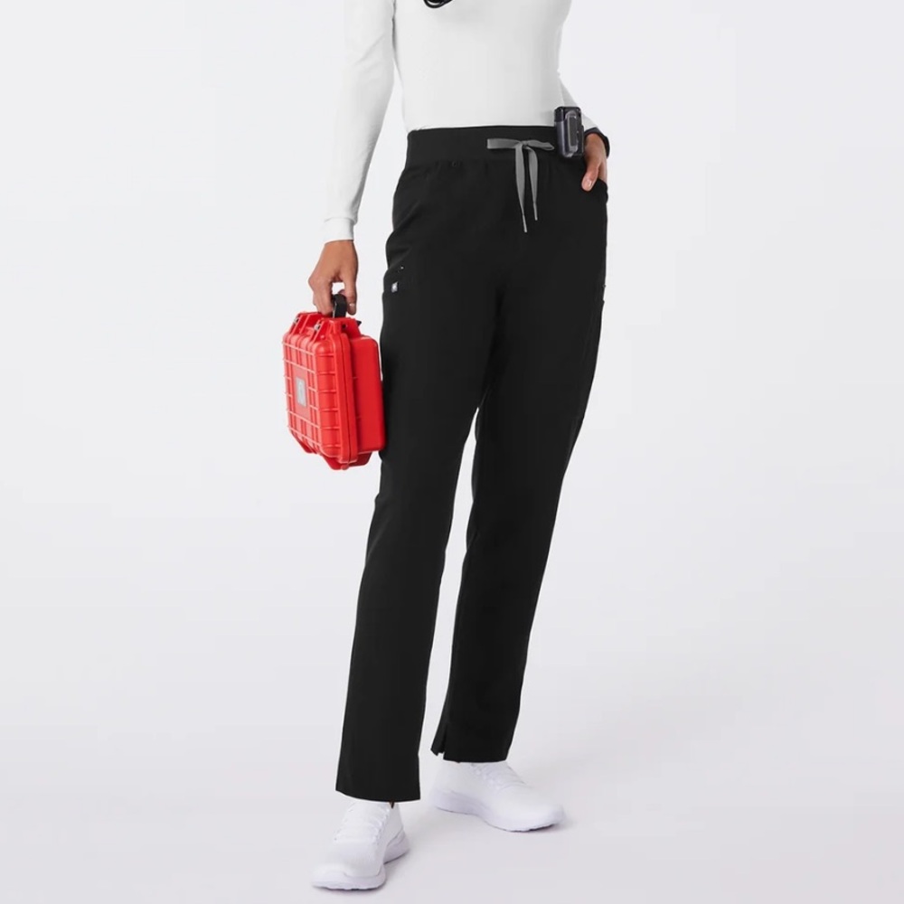 Black scrub pants